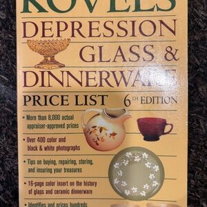 Kovels' Depression Glass & Dinnerware Book